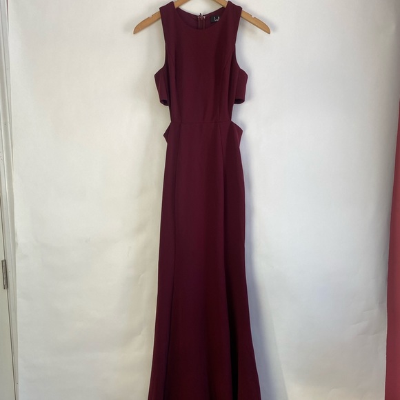 Lulus Loving Embrace Burgundy Cut Out Sleeveless Maxi Dress - Picture 5 of 13